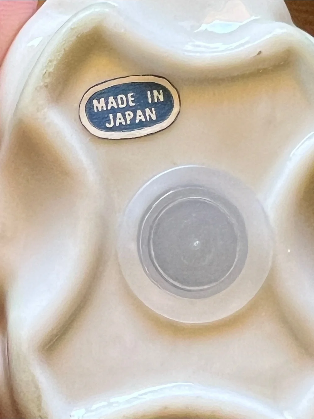 Vintage Ceramic Ram Salt and Pepper Shakers - Made in Japan
